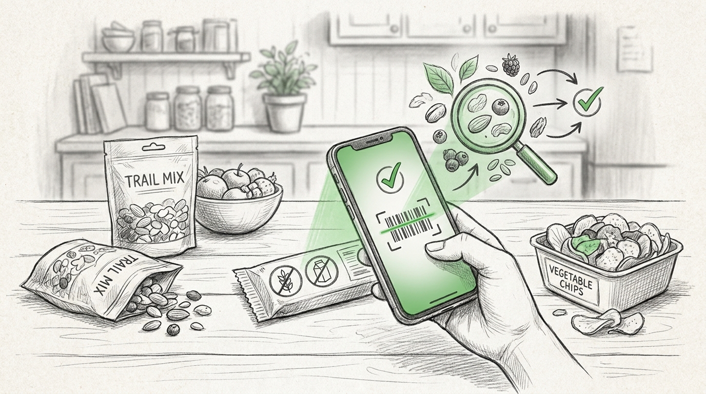 Gluten Free Dairy Free Snacks: Easy Allergen Scanner Guide