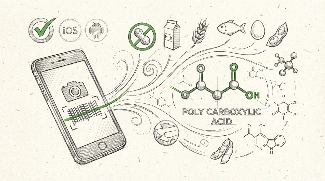 Polycarboxylic Acid: Uses, Safety & Allergen Facts