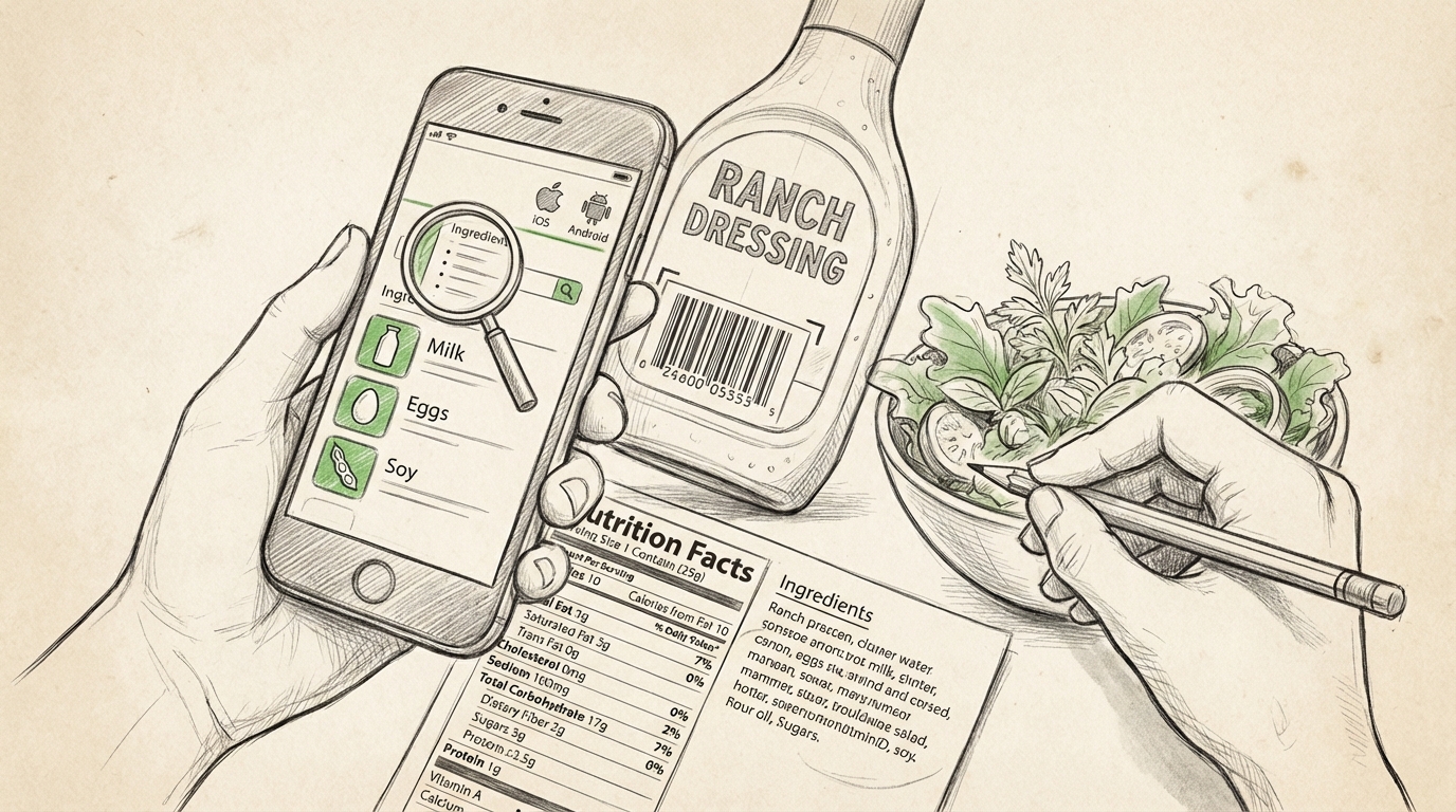 Ranch Dressing Nutrition: Calories, Allergens & Ingredients