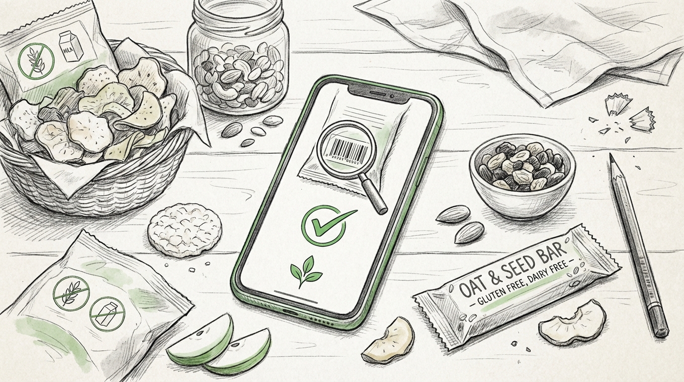 Gluten & Dairy Free Snacks: Safe Options Scanner Guide